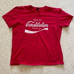 Enjoy the Constitution Tee Shirt - XL